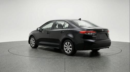 Midnight Black Metallic 2025 Toyota Corolla LE