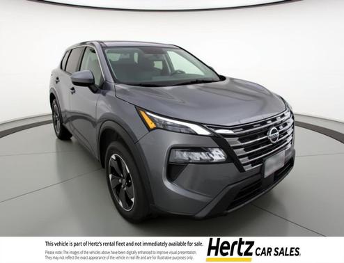 Super Black 2025 Nissan Rogue SV