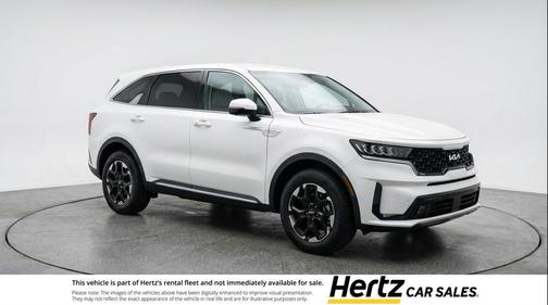 Glacial White Pearl 2024 Kia Sorento S