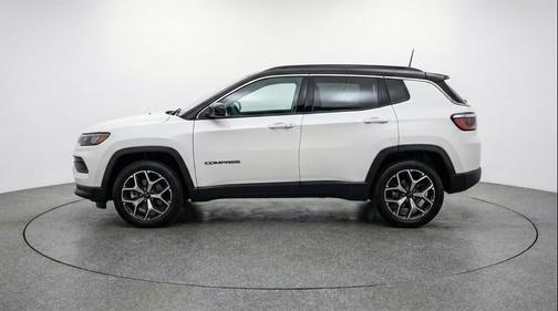 Bright White Clearcoat 2025 Jeep Compass Limited