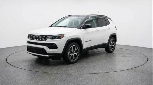 Bright White Clearcoat 2025 Jeep Compass Limited