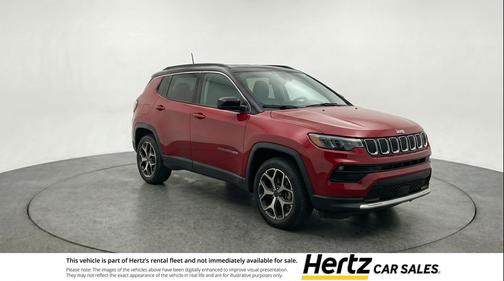 Red Hot Pearlcoat 2025 Jeep Compass Limited