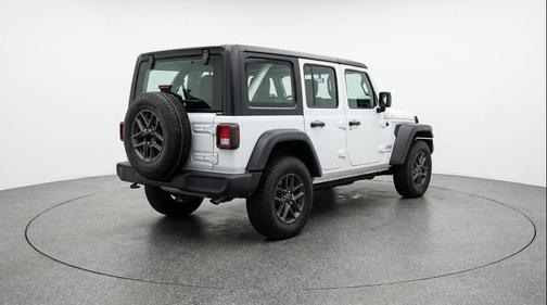 Bright White Clearcoat 2025 Jeep Wrangler Sport S