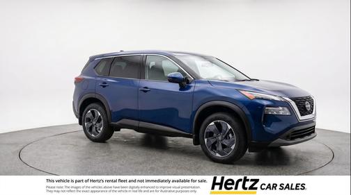 Deep Ocean Blue Pearl 2025 Nissan Rogue SV