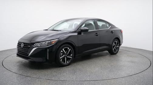 Super Black 2025 Nissan Sentra SV