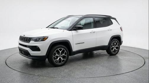 Bright White Clearcoat 2025 Jeep Compass Limited