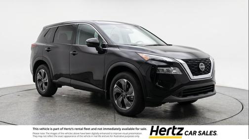 Super Black 2025 Nissan Rogue SV