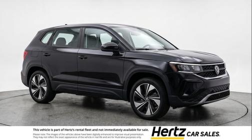 Deep Black Pearl 2025 Volkswagen Taos 1.5T SE