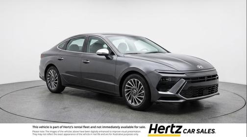 Portofino Gray 2025 Hyundai SONATA Hybrid SE