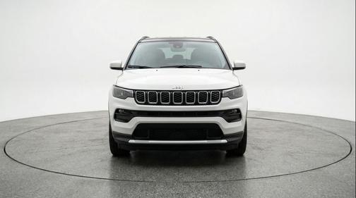 Bright White Clearcoat 2025 Jeep Compass Limited