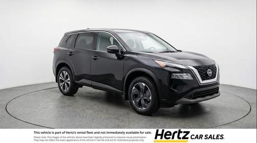 Super Black 2025 Nissan Rogue SV
