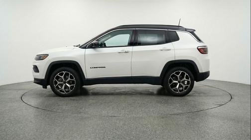 Bright White Clearcoat 2025 Jeep Compass Limited