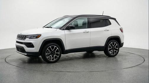 Bright White Clearcoat 2025 Jeep Compass Limited