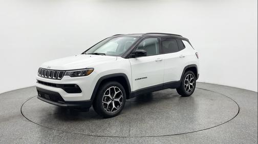 Bright White Clearcoat 2025 Jeep Compass Limited