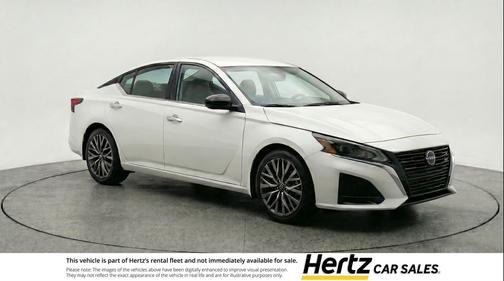 Glacier White 2025 Nissan Altima SV FWD