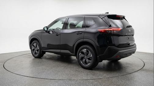 Super Black 2025 Nissan Rogue SV
