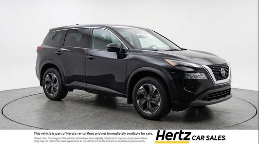Super Black 2025 Nissan Rogue SV