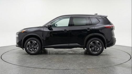 Super Black 2025 Nissan Rogue SV