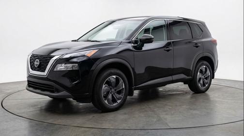 Super Black 2025 Nissan Rogue SV