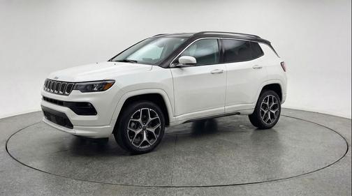 Bright White Clearcoat 2025 Jeep Compass Limited