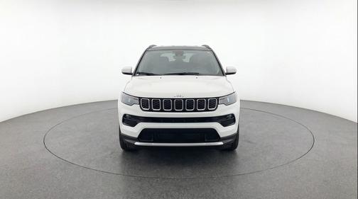 Bright White Clearcoat 2025 Jeep Compass Limited