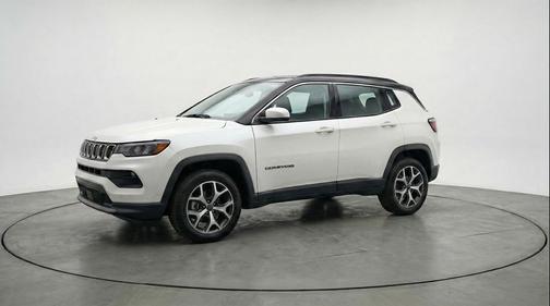 Bright White Clearcoat 2025 Jeep Compass Limited
