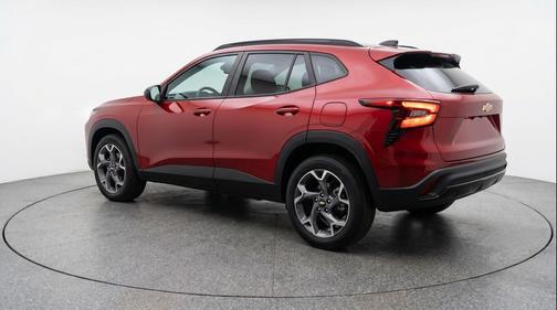 Crimson Metallic 2025 Chevrolet Trax LT