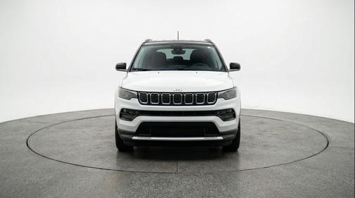 Bright White Clearcoat 2025 Jeep Compass Limited