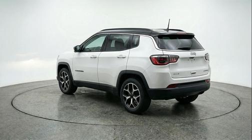 Bright White Clearcoat 2025 Jeep Compass Limited