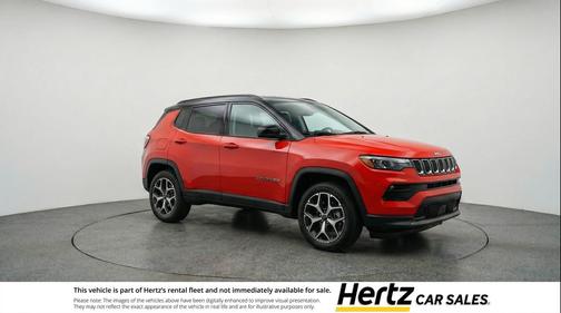 Red Hot Pearlcoat 2025 Jeep Compass Limited