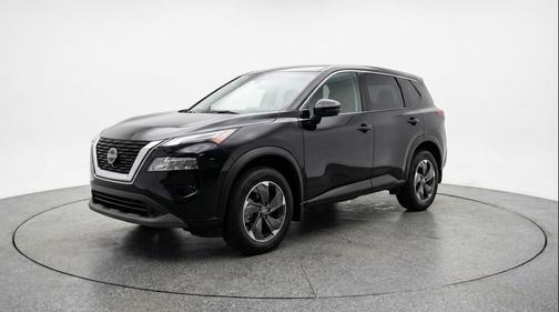Super Black 2025 Nissan Rogue SV