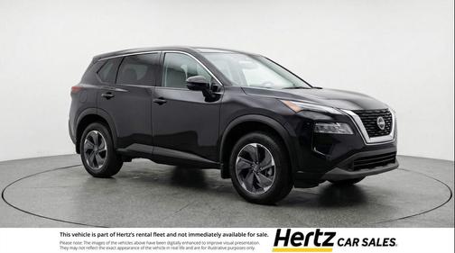 Super Black 2025 Nissan Rogue SV