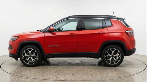 Red Hot Pearlcoat 2025 Jeep Compass Limited