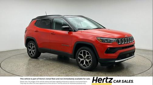 Red Hot Pearlcoat 2025 Jeep Compass Limited