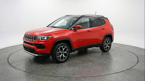 Red Hot Pearlcoat 2025 Jeep Compass Limited