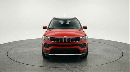 Red Hot Pearlcoat 2025 Jeep Compass Limited