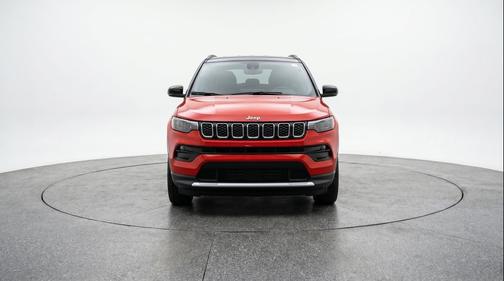 Red Hot Pearlcoat 2025 Jeep Compass Limited