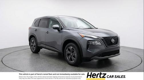 Gun Metallic 2025 Nissan Rogue SV
