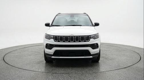 Bright White Clearcoat 2025 Jeep Compass Limited