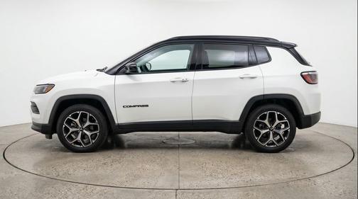Bright White Clearcoat 2025 Jeep Compass Limited