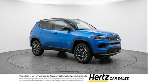 Hydro Blue Pearlcoat 2025 Jeep Compass Trailhawk
