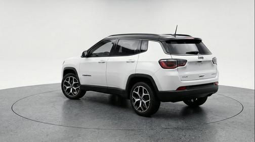 Bright White Clearcoat 2025 Jeep Compass Limited