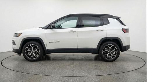 Bright White Clearcoat 2025 Jeep Compass Limited