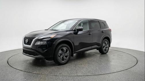 Super Black 2025 Nissan Rogue SV