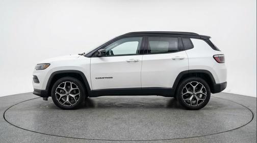 Bright White Clearcoat 2025 Jeep Compass Limited
