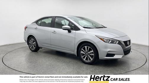 Brilliant Silver Metallic 2025 Nissan Versa 1.6 SV