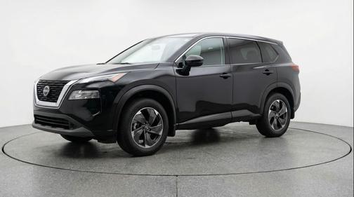 Super Black 2025 Nissan Rogue SV