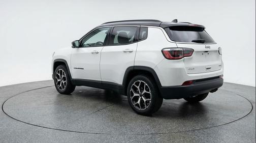 Bright White Clearcoat 2025 Jeep Compass Limited