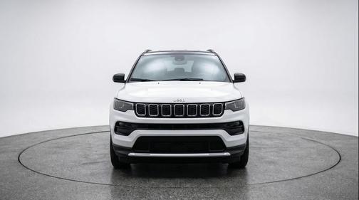 Bright White Clearcoat 2025 Jeep Compass Limited
