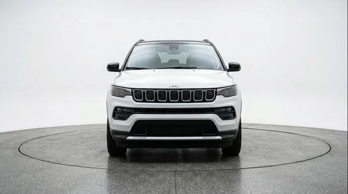 Bright White Clearcoat 2025 Jeep Compass Limited
